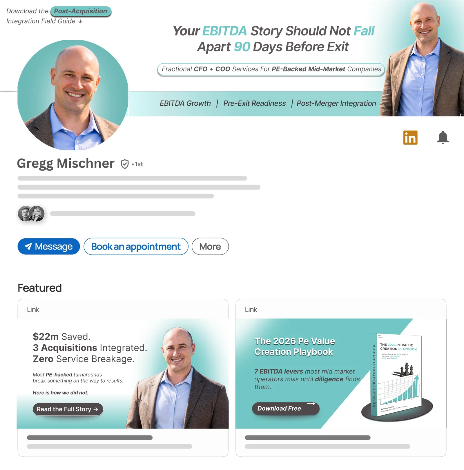 Gregg Mischner After Profile