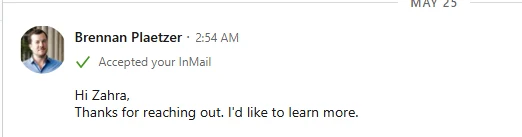 Client Audit DM Reaction